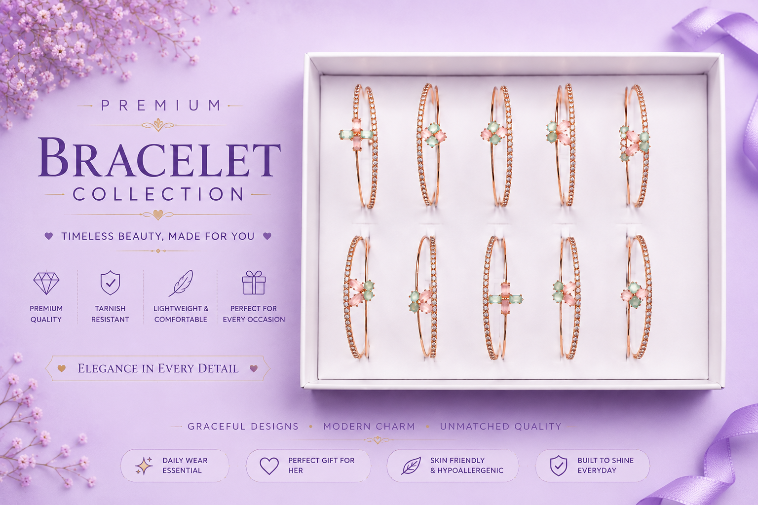 Aurum Gold Luxe Bracelet